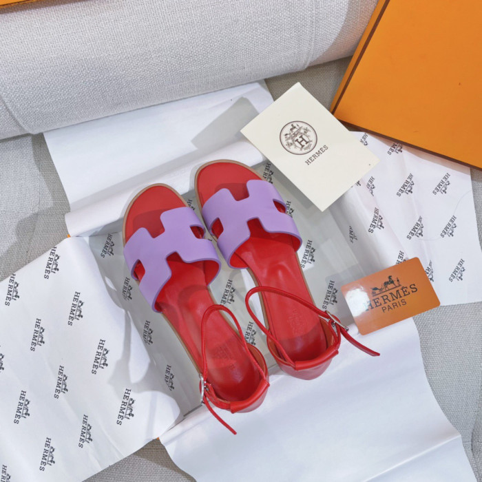 Hermes Santorini Sandals Size 35-41 7-Color