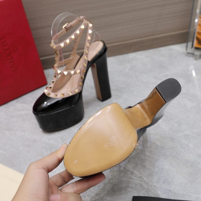 Valentino Rockstud Platform Pumps Size 35-41 6-Color