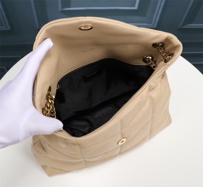 YSL Lou Lou Puffer Women Shoulder Bags Size 35*23*13cm