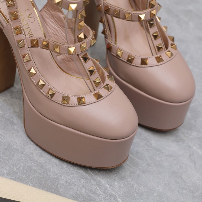 Valentino Rockstud Platform Pumps Size 35-41 6-Color