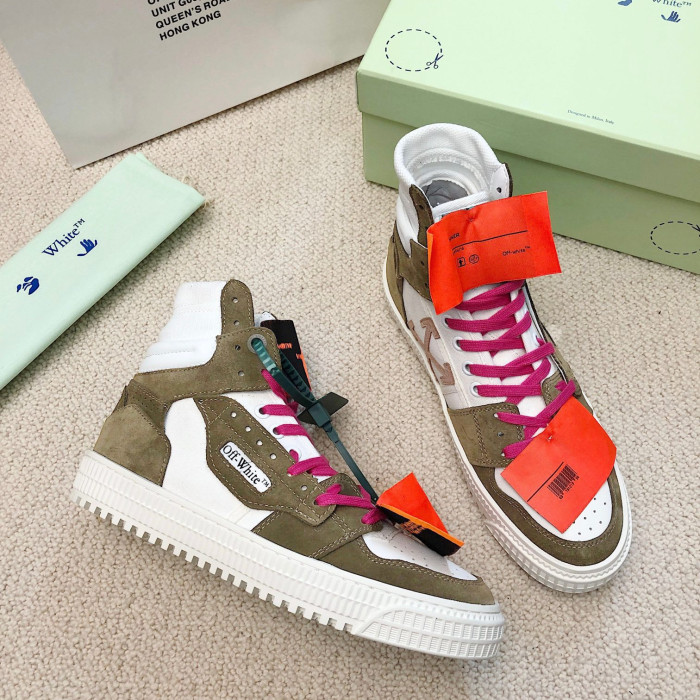 OFF White 3.0 Off Court Suede Canves Sneaker Size 35-45 11-Color