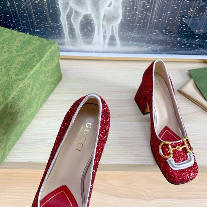 Gucci With Horsebit Pumps Size 35-41 5-Color
