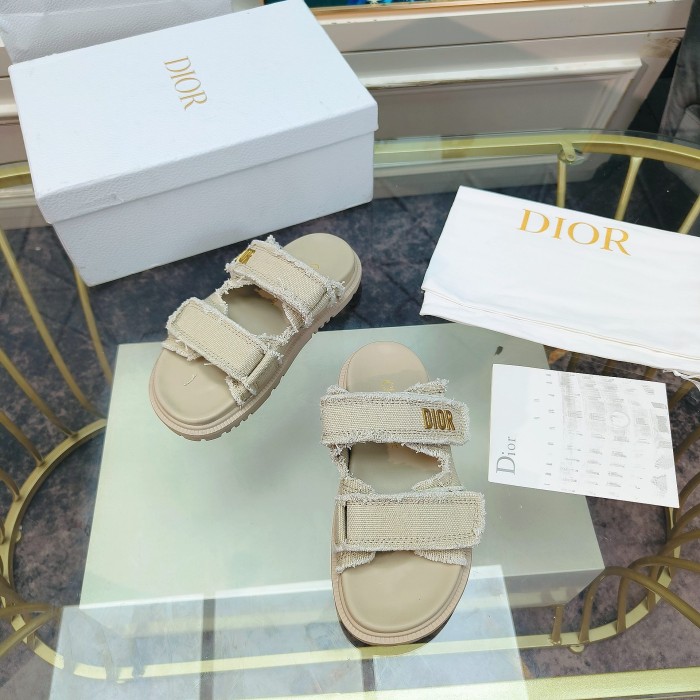 Dior Velcro Women Slippers Size 36-41