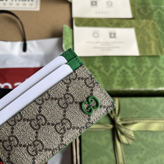 Gucci Kartenetui Mit GG Detail Size 11*7cm