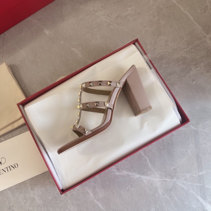 Valentino Rockstud Calfskin Leather Pumps Size 35-41 5-Color