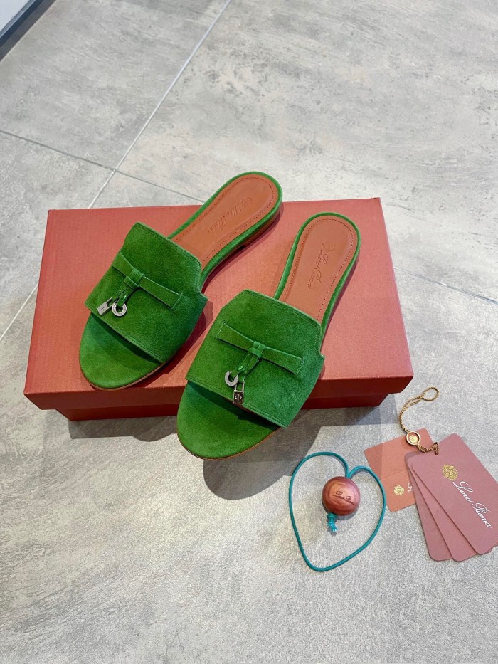 Loro Piana Charms Slipper Women Slippers Size 36-41