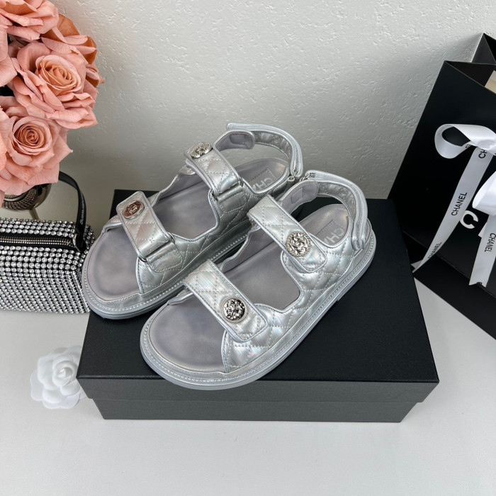 Chanel 2023 New Sandals Size 35-41 7-Color