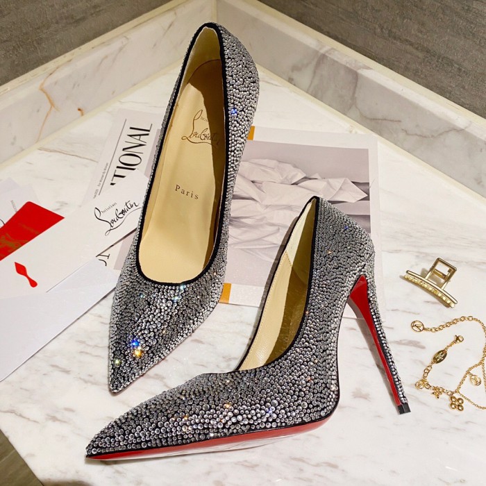 Christian Louboutin Kate Strass Pumps Size 35-41 12-Color