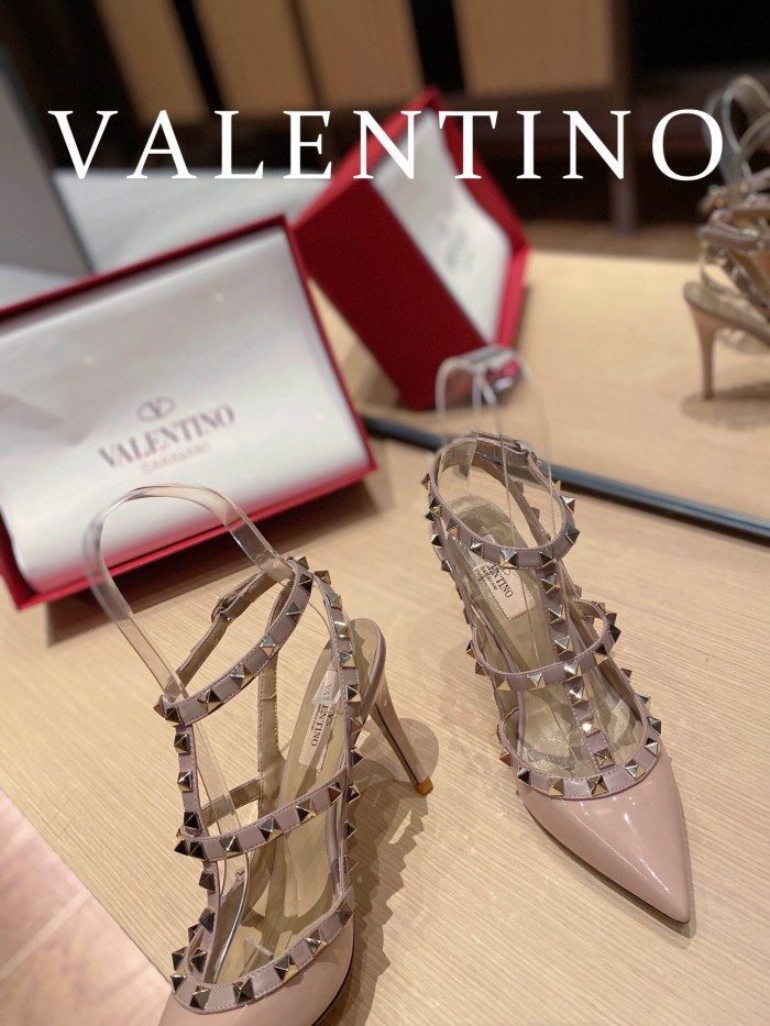 Valentino Rockstud Ankle Strap Pumps Size 35-41 11-Color