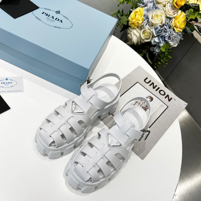 Prada Foam Rubber Sandals Size 35-41 7-Color