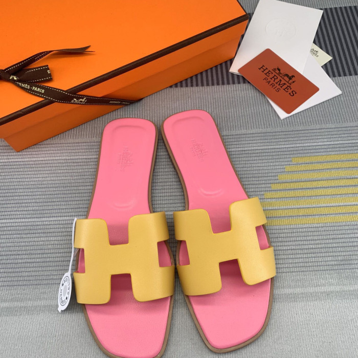 Hermes Oran Slippers Size 35-41 5-Color