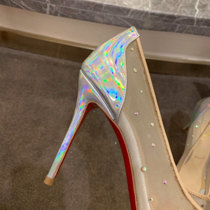 Christian Louboutin Follies Strasss Pumps Size 35-41 5-Color
