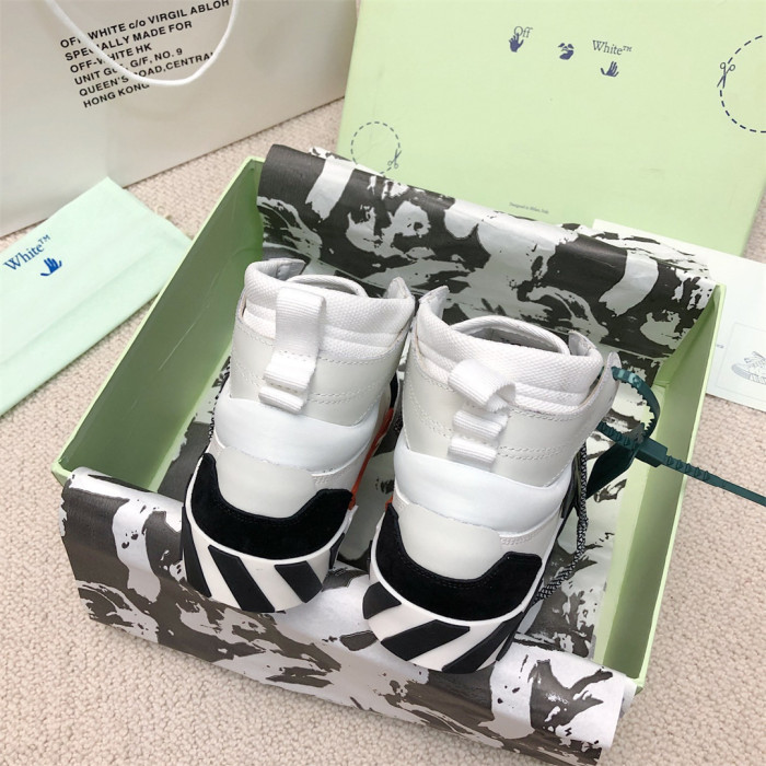 OFF White Floating Arrow High Top Vulc Sneaker Size 36-45 6-Color