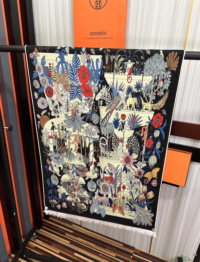 Hermes Scarf Size 65*185cm 3-Color