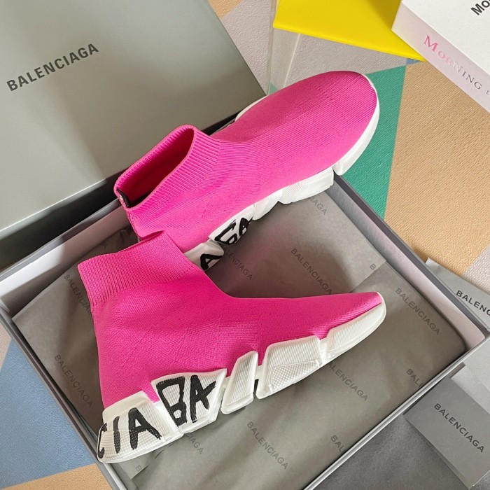 Balenciaga Speed 2.0 Graffiti Sneaker Size 35-45 5-Color