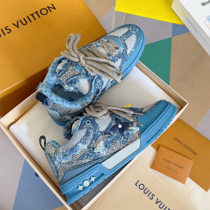Louis Vuitton LV Skate Sneaker Size 40-46 3-Color