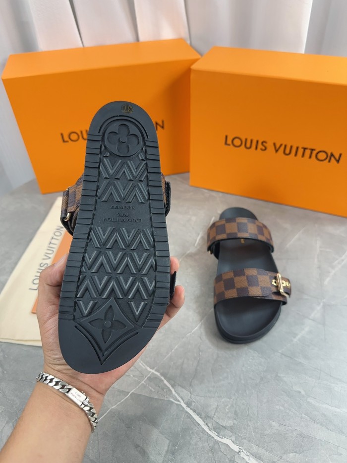 Louis Vuitton Slippers Size 36-45 6-Color