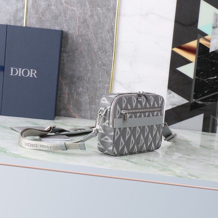 Dior Oblique Galaxy Men Shoulder Bags Size 22*15*6cm