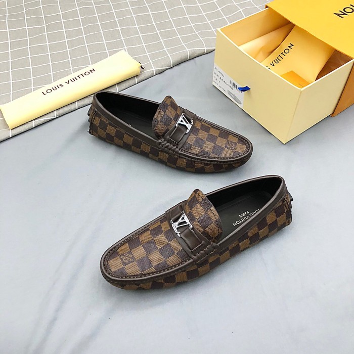 Louis Vuitton Hockenheim Moccasin Loafers Size 39-45 2-Color
