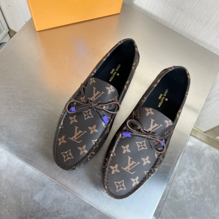 Louis Vuitton LV Driver Moccasin Loafers Size 39-45 3-Color