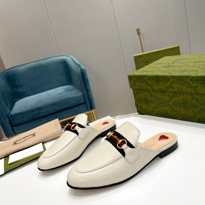 Gucci Princetown GG Slippers Size 35-41 6-Color