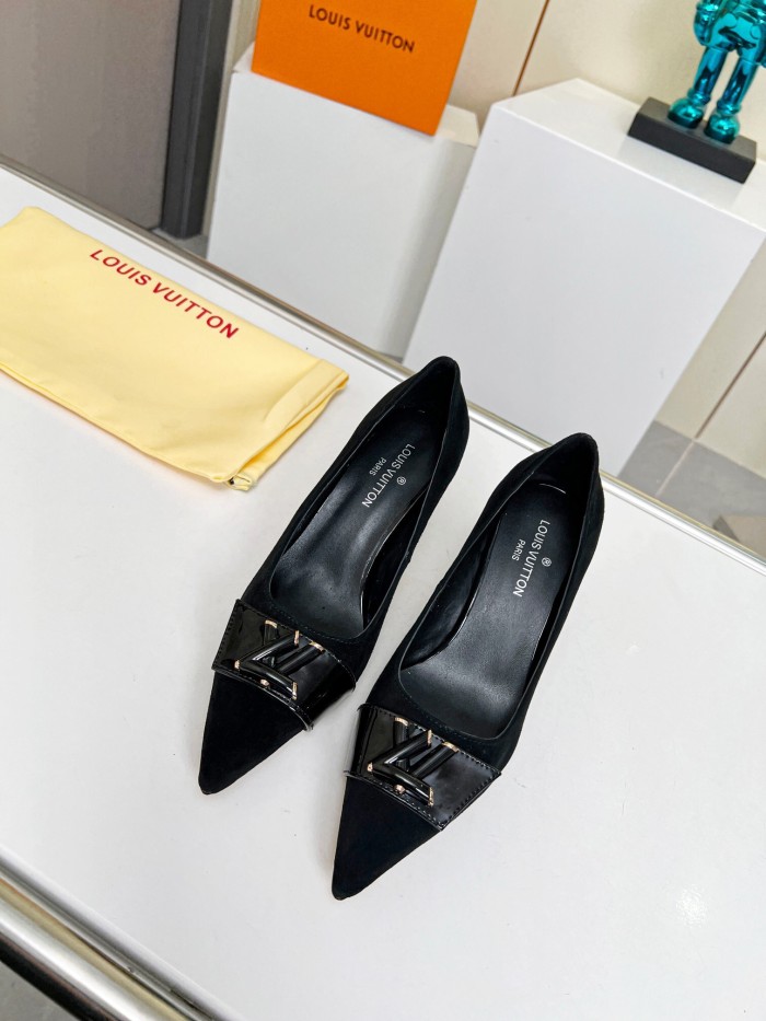 Louis Vuitton Signature Pumps Size 35-41 4-Color