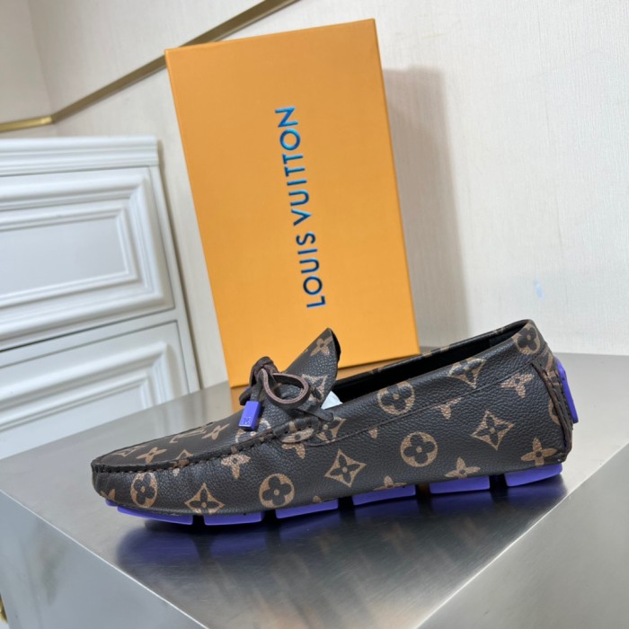 Louis Vuitton LV Driver Moccasin Loafers Size 39-45 3-Color