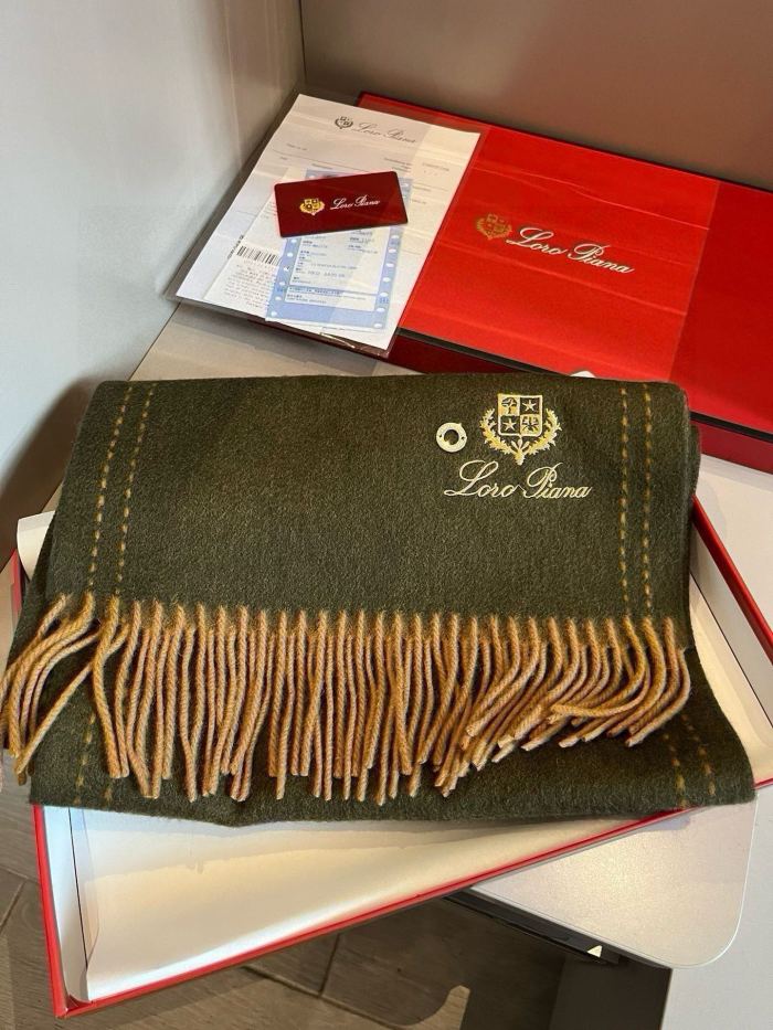 Loro Piana Scarf Size 30*180cm 2-Color