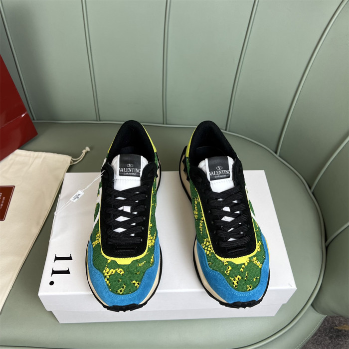 Valentino Lace and Mesh Lacerunner Sneaker Size 36-41 9-Color