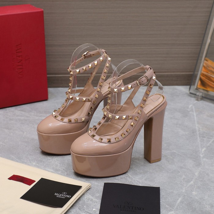 Valentino Rockstud Platform Pumps Size 35-41 6-Color