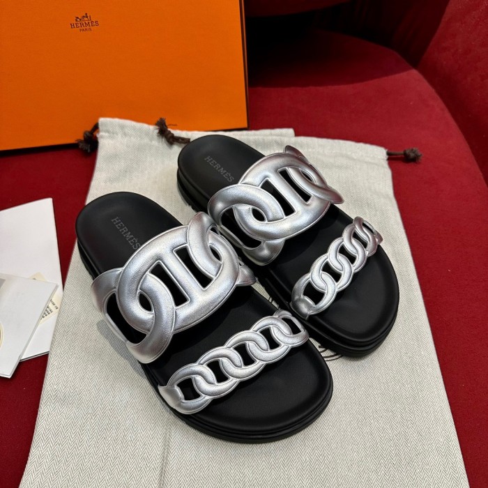 Hermes Extra Sandals Size 35-41 5-Color