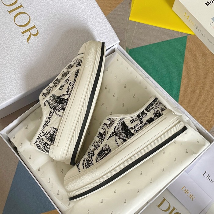Dior Walk'N'Dior Platform Sneaker Size 35-40 4-color