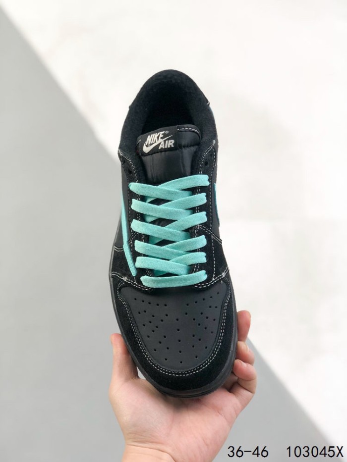 Nike Air Jordan 1 x Travis Scott Low Top Sneaker Shoes Gr. 36-46