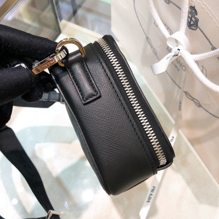 Prada 2VH070 Saffiano Leather Prada Brique Bags Size 19*12.5*5.5cm
