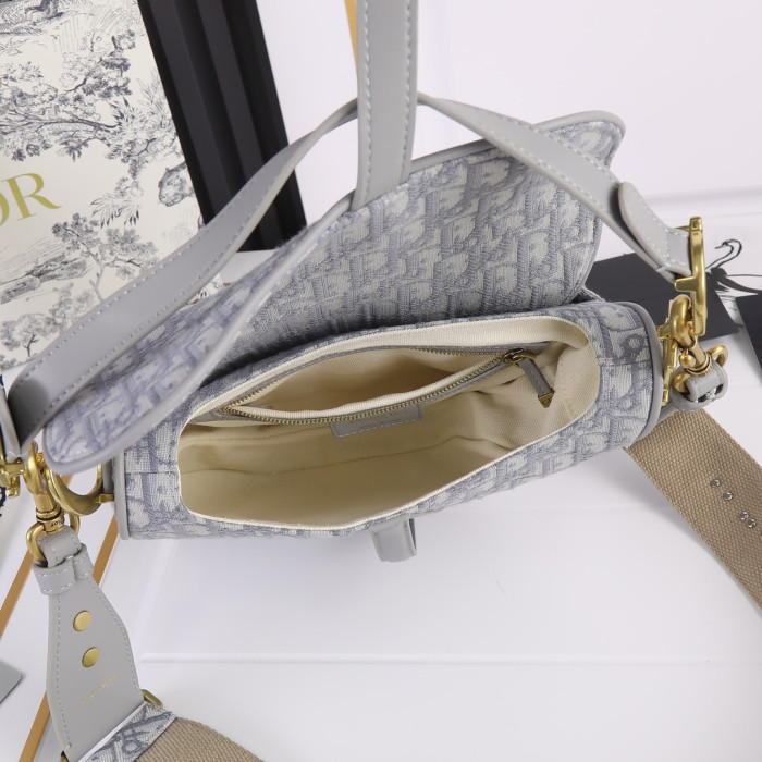 Dior Saddle Bags With Strap for Women Size 25.5*20*6.5cm