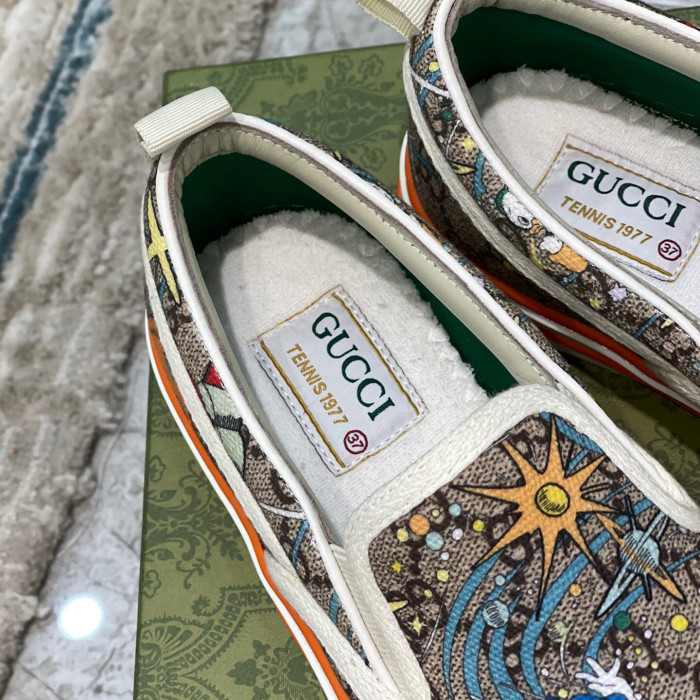 Gucci Tennis 1977 slip-on sneaker Size 35-45 6-Color