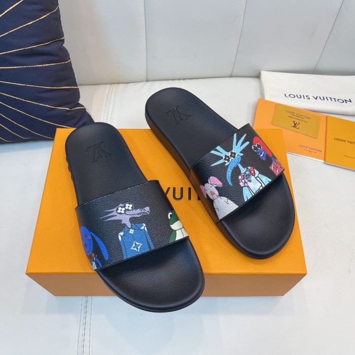 Louis Vuitton Waterfront Slippers Size 36-45 11-Color