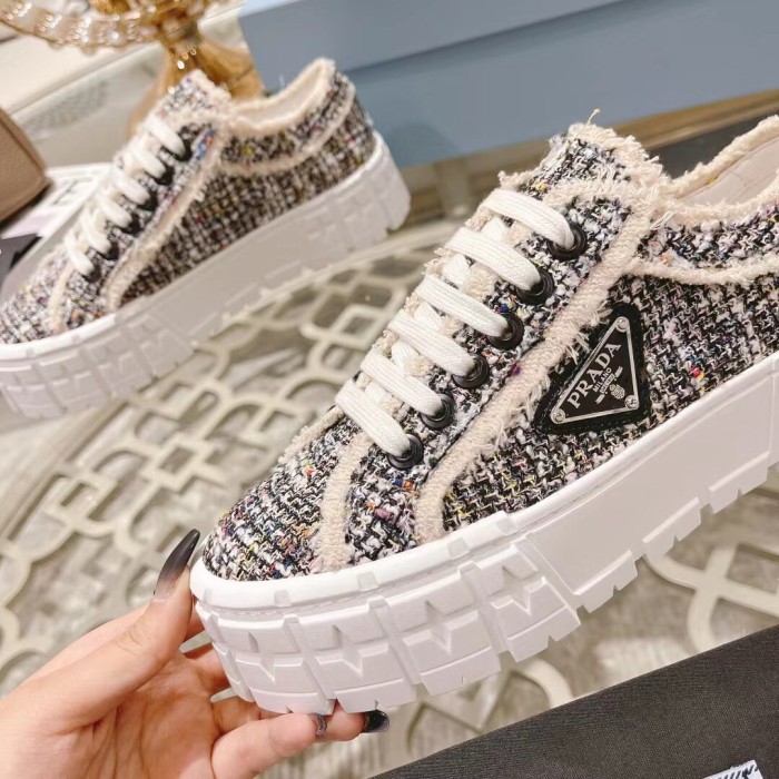 Prada Gabardine Sneaker Size 35-40 4-Color