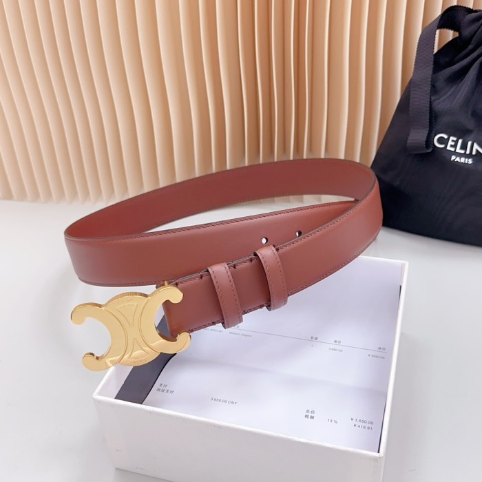 Celine Women Belt Width 3.4cm