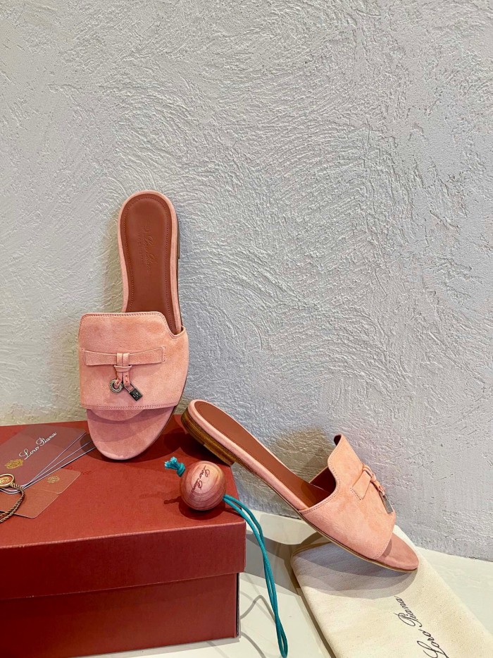 Loro Piana Charms Slipper Women Slippers Size 36-41