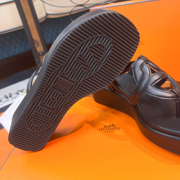 Hermes Gipsy Sandals Size 35-41 3-Color