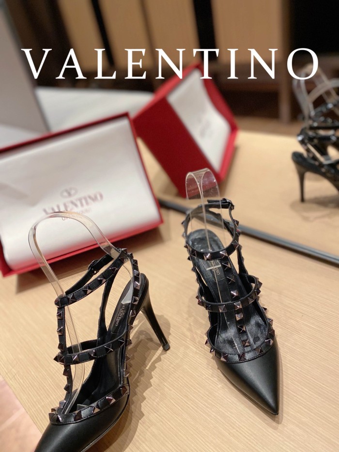 Valentino Rockstud Ankle Strap Pumps Size 35-41 11-Color