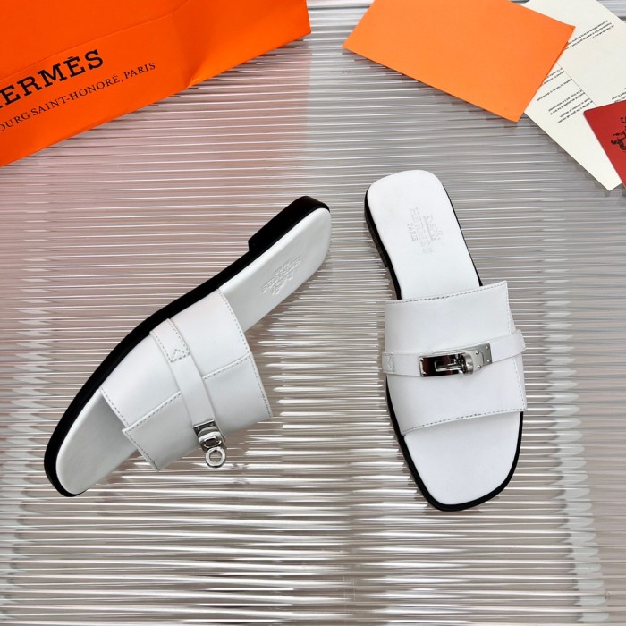 Hermes Gabriel Sandals Size 39-45 4-Color