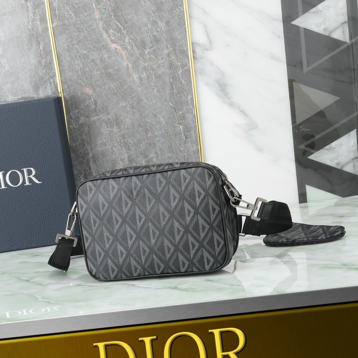 Dior CD Diamond Men Shoulder Bags Size 23*16.5*4cm