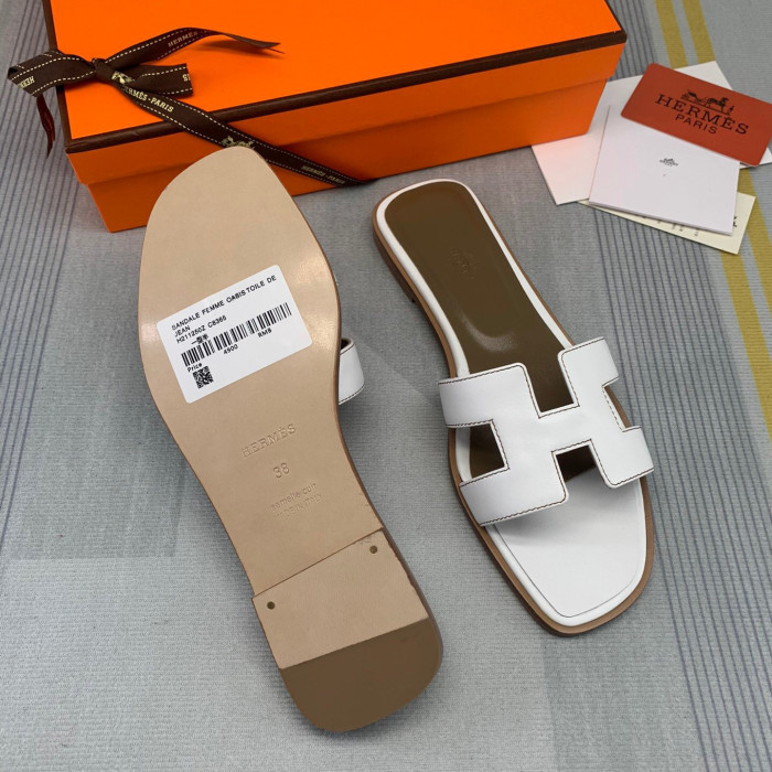Hermes Oran Slippers Size 35-41 11-Color
