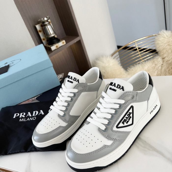 Prada District Leather Sneaker Size 36-45 5-Color