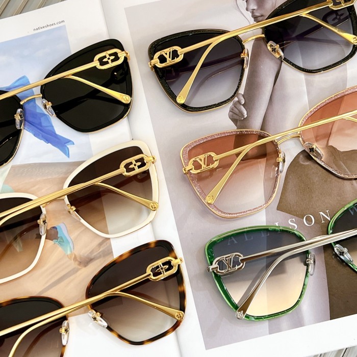 Louis Vuitton Z1771 Link One Cat Eye Sunglasses