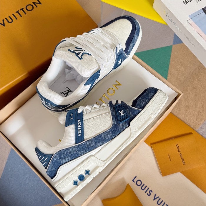 Louis Vuitton 2024New LV Trainer Sneaker Size 36-46