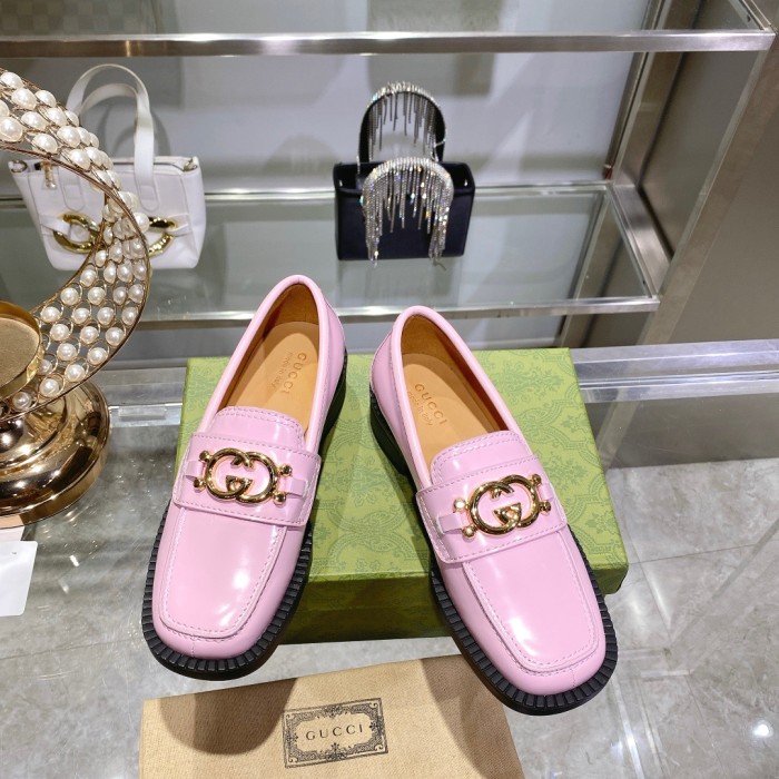 Gucci Loafers with Interlocking G Size 35-41 3-Color