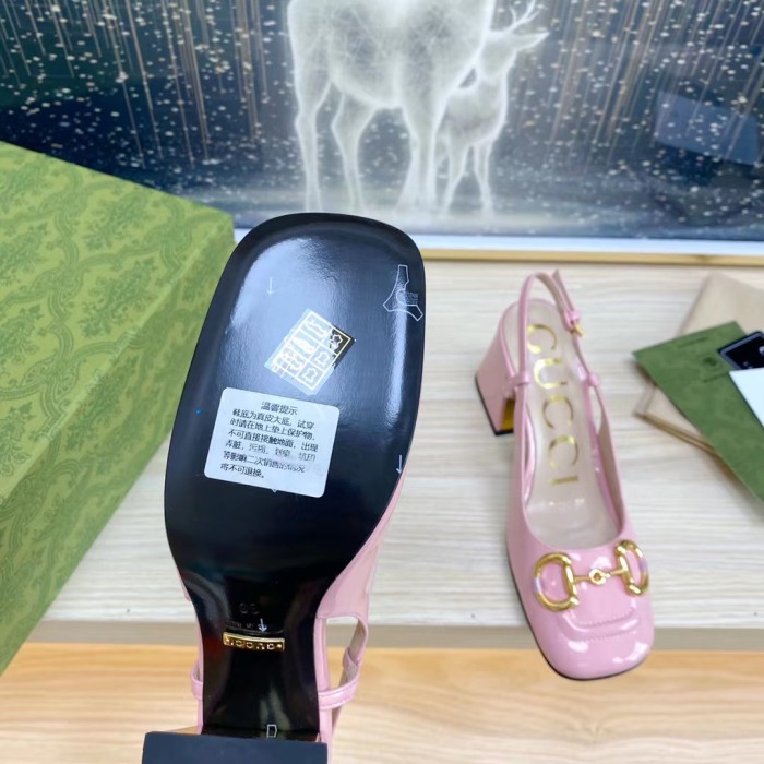 Gucci Slingback With Horsebit Pumps Size 35-41 7-Color